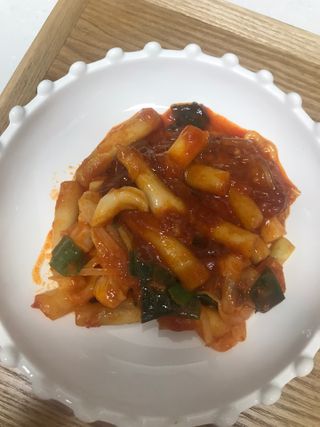 한성기업 무볼레 닭떡볶이+해물떡볶이 2종 세트 — 5점을 준 리뷰어가 2021년 10월 올린 사용 사진