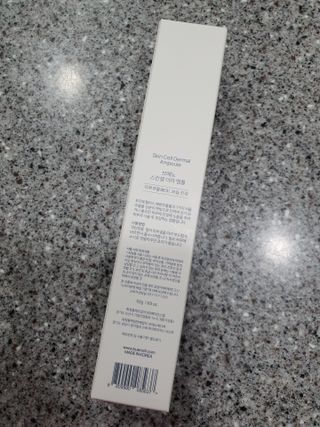 브에노 스킨셀 더마 앰플 — 5점을 준 리뷰어가 2021년 6월 올린 사용 사진