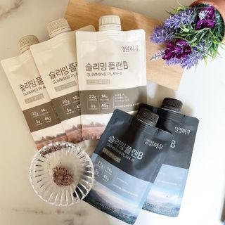 일일하우 슬리밍 플랜B 고소한 귀리맛, 진한 카카오맛 (체중조절식) — 5점을 준 리뷰어가 2023년 7월 올린 사용 사진