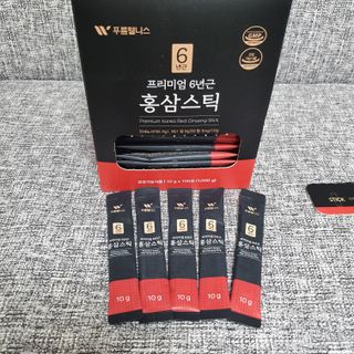 [푸름웰니스] 프리미엄 6년근 홍삼스틱 3mg x 100포 — 5점을 준 리뷰어가 2022년 4월 올린 사용 사진