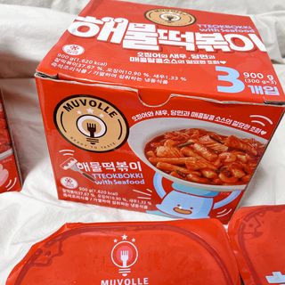 한성기업 무볼레 닭떡볶이+해물떡볶이 2종 세트 — 5점을 준 리뷰어가 2021년 9월 올린 사용 사진