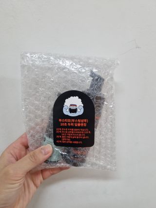 코스모먼트 부스티모 부스팅샴푸60ml + 비듬세정 진정샴푸50ml — 4.5점을 준 리뷰어가 2021년 11월 올린 사용 사진