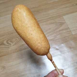 오마뎅 한우핫도그 — 5점을 준 리뷰어가 2021년 5월 올린 사용 사진