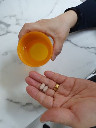 슬림플래닛 녹차카테킨 500mg 애프터밀 — 5점을 준 리뷰어가 2021년 3월 올린 사용 사진