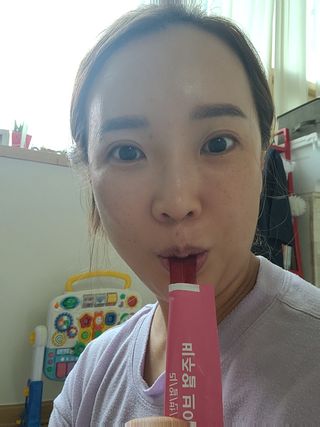 필리브 비주얼 브이스틱 — 5점을 준 리뷰어가 2021년 6월 올린 사용 사진