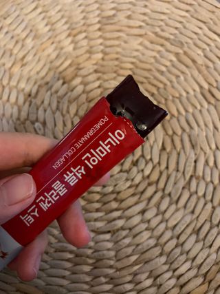 이너미인 석류 콜라겐 스틱 — 5점을 준 리뷰어가 2021년 1월 올린 사용 사진