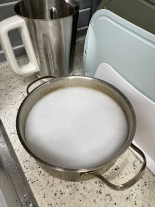자연그램 매직버블클리너 250g — 5점을 준 리뷰어가 2021년 2월 올린 사용 사진