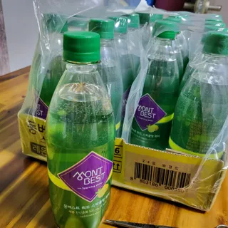 몽베스트 Montbest with Sparkling water Lemon OR Lime 20병(랜덤) — 5점을 준 리뷰어가 2022년 7월 올린 사용 사진
