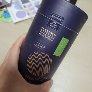 프리마인 자체 기업부설 연구소에서 찾아낸 건강한 수면의 비밀.  슬립토 플러스 30포 — 3점을 준 리뷰어가 2022년 9월 올린 사용 사진