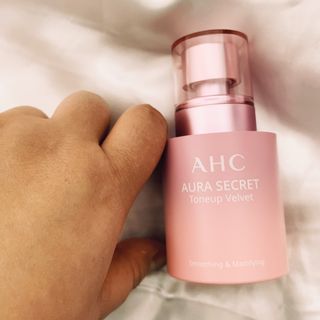 AHC 아우라 시크릿 톤업 벨벳 — 5점을 준 리뷰어가 2021년 4월 올린 사용 사진
