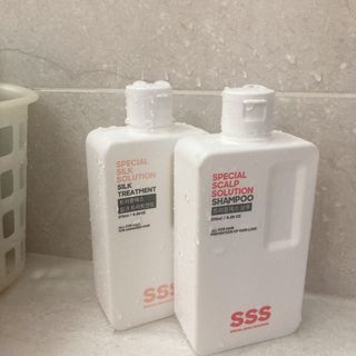 트리플에스 탈모 샴푸 275ml + 실크 트리트먼트 275ml — 5점을 준 리뷰어가 2021년 2월 올린 사용 사진
