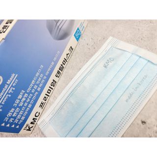 건강누리인터내셔날 (마스크 특집) 7DAYS 컬러마스크 (컬러7매)+ KMC 프리미엄 덴탈마스크(50매) — 3.5점을 준 리뷰어가 2022년 7월 올린 사용 사진