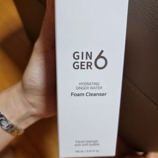 GINGER6 하이드레이팅 진저 워터 폼클렌징 — 5점을 준 리뷰어가 2021년 10월 올린 사용 사진