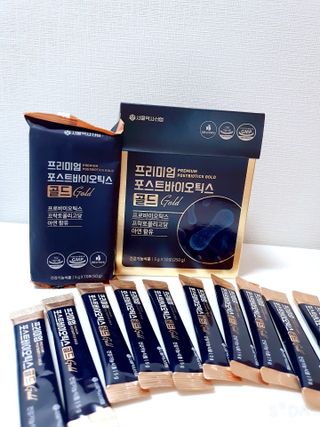 서울약사신협_프리미엄포스트바이오틱스골드_5g x 50포 — 5점을 준 리뷰어가 2021년 3월 올린 사용 사진
