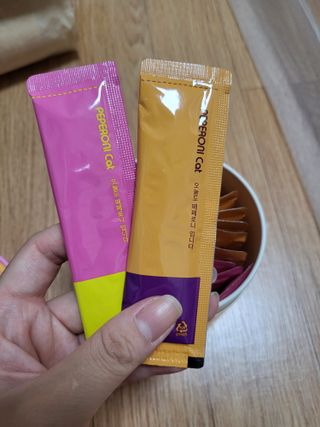페페로니 맛있는 스틱 - 무항생제 닭고기 15개 + 알래스카 연어 15개 — 5점을 준 리뷰어가 2021년 9월 올린 사용 사진