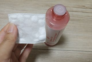 아이앤립 / EYENLIP 아이앤립 연어오일 리바이탈라이징 토너+앰플+크림 3종 세트 — 3점을 준 리뷰어가 2021년 7월 올린 사용 사진