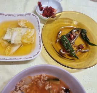 셰프애찬 단호박 백김치 1kg — 5점을 준 리뷰어가 2022년 10월 올린 사용 사진