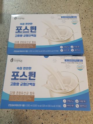 자연에온 마시는 프로틴 고함량 균형단백질 음료 포스틴 125ml 10개입 1BOX — 5점을 준 리뷰어가 2021년 3월 올린 사용 사진
