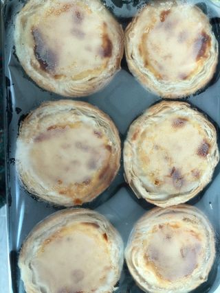 디앙뜨 포르투갈 에그타르트 오리지널 맛+패션후르츠+초콜릿타르트 맛 중 택1 — 4.5점을 준 리뷰어가 2021년 7월 올린 사용 사진