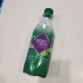 몽베스트 Montbest with Sparkling water Lime20병 — 5점을 준 리뷰어가 2022년 12월 올린 사용 사진