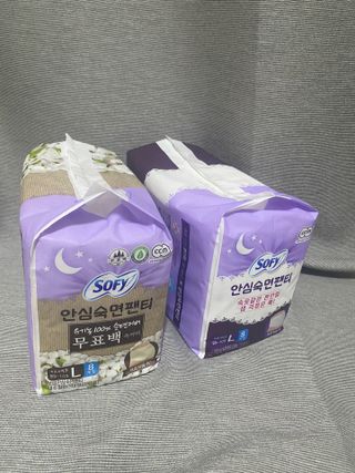 LG유니참 쏘피SOFY [SOFY] 안심숙면팬티/무표백속커버 — 5점을 준 리뷰어가 2021년 4월 올린 사용 사진