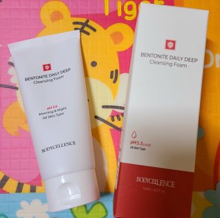 바디셀런스 벤토나이트 데일리 약산성 딥클렌징폼 120ml — 5점을 준 리뷰어가 2021년 12월 올린 사용 사진