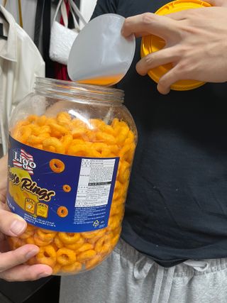 리고 치즈링 430g — 4.5점을 준 리뷰어가 2022년 10월 올린 사용 사진