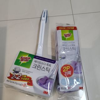 3M 스카치브라이트 크린스틱 베이킹소다 핸들 + 리필 9입 + 캐디증정 — 5점을 준 리뷰어가 2023년 9월 올린 사용 사진