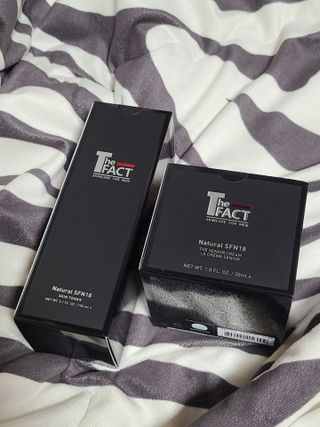 The Fact [5 IN 1] 더 팩트 내추럴 에스에프엔 에이틴 스킨토너+크림 세트 — 5점을 준 리뷰어가 2021년 5월 올린 사용 사진