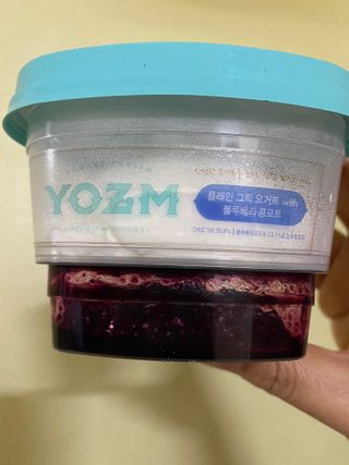 요즘 콩포트 그릭요거트 3종 세트 — 5점을 준 리뷰어가 2021년 1월 올린 사용 사진