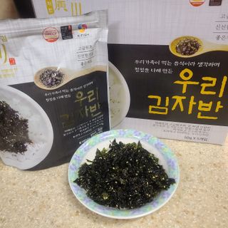 광천우리맛김 우리집밥도둑 맛있는광천김 우리김자반 50g 5봉 — 5점을 준 리뷰어가 2021년 11월 올린 사용 사진