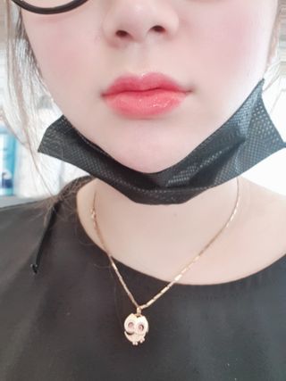 아이디플라코스메틱 페이스핏 투명 립 핏러 — 5점을 준 리뷰어가 2021년 6월 올린 사용 사진