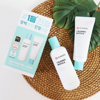 리더스코스메틱 리더스 카밍 바이오틱스 #1등 진정 기획세트 [에센스 워터150ml + 크림 마스크80ml] — 5점을 준 리뷰어가 2022년 8월 올린 사용 사진