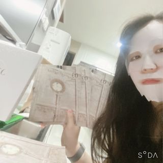 ODEAR ENDERMIC FILL-IN MASK 오데어 엔더믹 필인마스크 — 4점을 준 리뷰어가 2022년 4월 올린 사용 사진