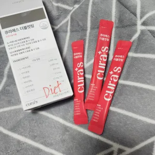 [큐라에스] 최신 다이어트 원료! 6중 기능성 더블컷팅 126g(2주일 분) — 5점을 준 리뷰어가 2023년 12월 올린 사용 사진
