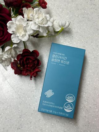 클린24시간 슬림앤유산균 1박스 (3.5g X 15포) — 5점을 준 리뷰어가 2023년 1월 올린 사용 사진