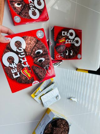 NISSIN 닛신 크리스피 초코 — 4점을 준 리뷰어가 2022년 12월 올린 사용 사진