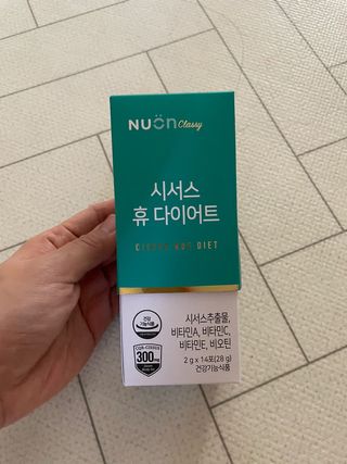 뉴온 시서스 휴 다이어트 — 3.5점을 준 리뷰어가 2021년 7월 올린 사용 사진
