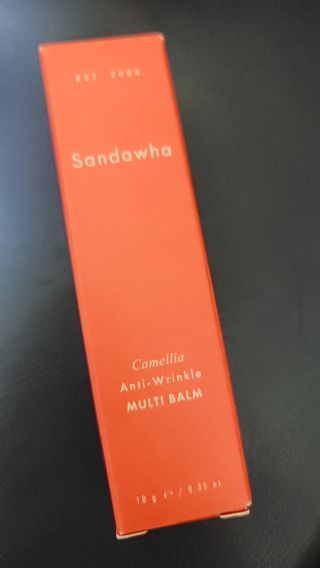 스킨큐어 산다화 카멜리아 안티 링클 멀티밤 — 5점을 준 리뷰어가 2022년 10월 올린 사용 사진