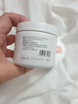 뉴트리션팩토리 하드코어버닝티 오리지널 — 5점을 준 리뷰어가 2021년 10월 올린 사용 사진