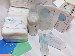설랩수앤슈, 직접 만들어 쓰는 아기 물티슈 — 4점을 준 리뷰어가 2021년 9월 올린 사용 사진