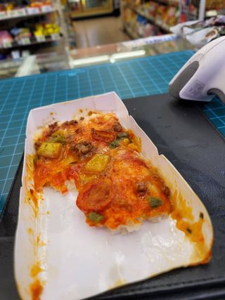 브라잇벨리 비건피자 [노밋피자알로하 & 노밋피자포테이토] 2가지맛 — 5점을 준 리뷰어가 2022년 7월 올린 사용 사진