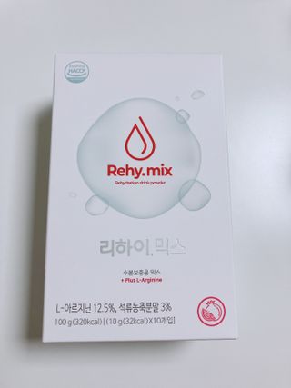리하이.믹스 수분보충용믹스 리하이.믹스 (Rehy.mix) — 4점을 준 리뷰어가 2022년 6월 올린 사용 사진