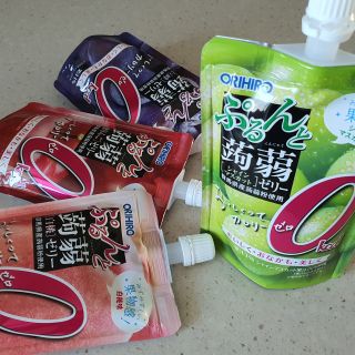 ORIHIRO 오리히로 곤약젤리 제로칼로리 130g 4종 4팩(맛별로 1팩씩) — 5점을 준 리뷰어가 2023년 1월 올린 사용 사진