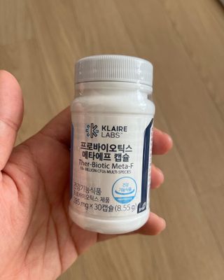 [Dr.PNT] 닥터피엔티 클레어랩스 프로바이오틱스 메타에프 [1개월분] — 5점을 준 리뷰어가 2022년 12월 올린 사용 사진