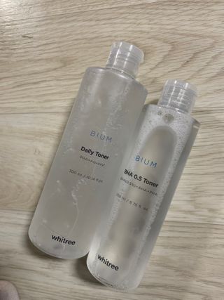 화이트리 비움 데일리 토너, 바하 0.5토너 세트 — 4점을 준 리뷰어가 2021년 1월 올린 사용 사진