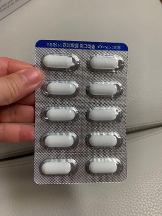 [푸름웰니스] 프리미엄 마그네슘 (1000mgX180정) — 5점을 준 리뷰어가 2022년 3월 올린 사용 사진
