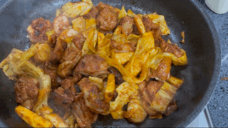 (주)마니커 마니커 춘천식 닭갈비 [냉동 500g] — 5점을 준 리뷰어가 2022년 11월 올린 사용 사진