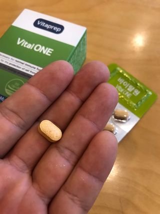 뉴트리션팩토리 비타프렙 바이탈원 종합비타민 멀티비타민 600mg — 5점을 준 리뷰어가 2021년 9월 올린 사용 사진