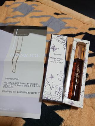 브에노 마더워트 시크릿 퍼퓸 미스트 — 5점을 준 리뷰어가 2021년 7월 올린 사용 사진